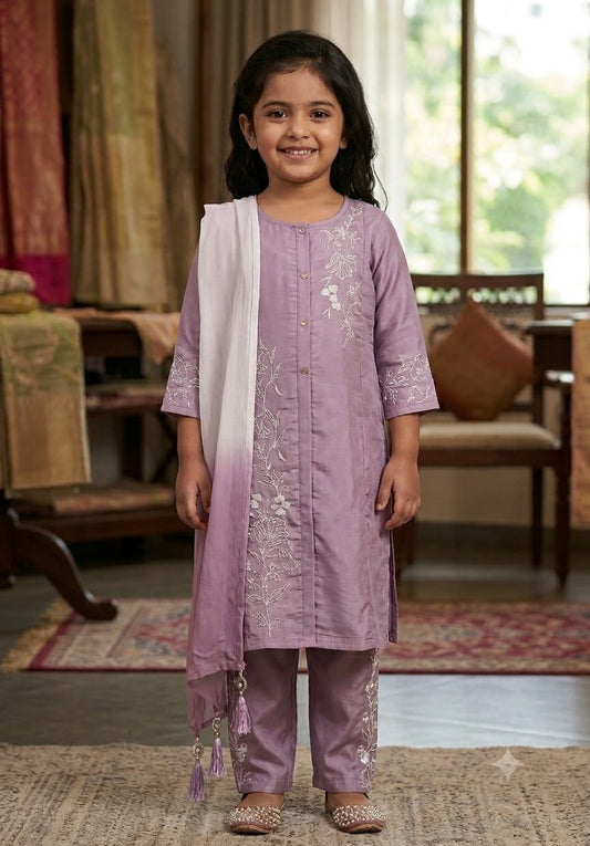 Girls Colour Palazo - Devikrupa Kidswear