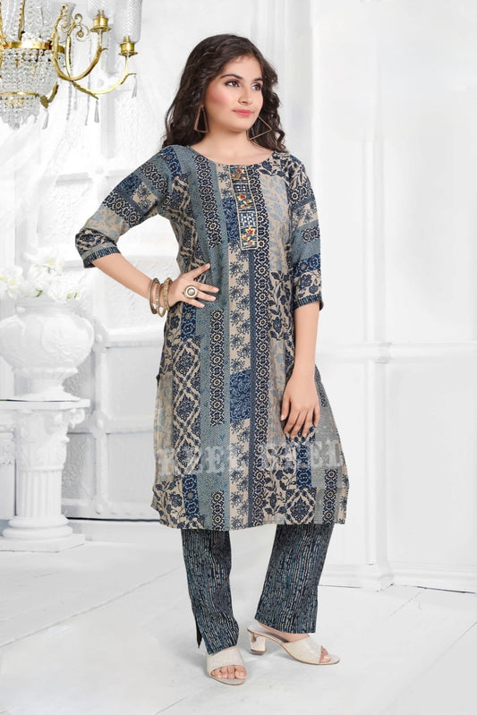 Girls Cotton Outfit - Devikrupa Kidswear