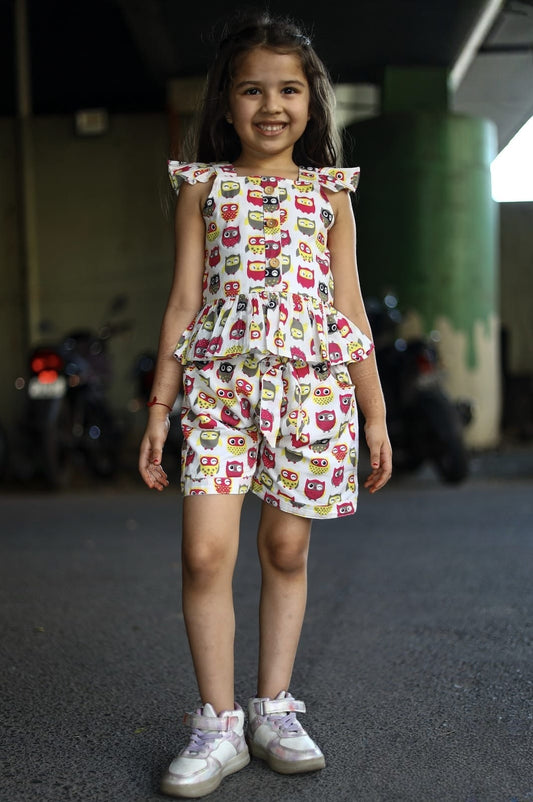 Girls Co-ord Set - Devikrupa Kidswear