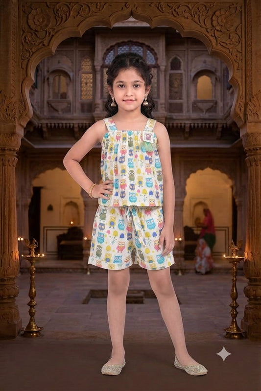 Girls Co-ord Set - Devikrupa Kidswear