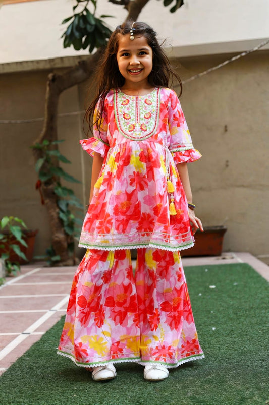 Girls Sharara - Devikrupa Kidswear