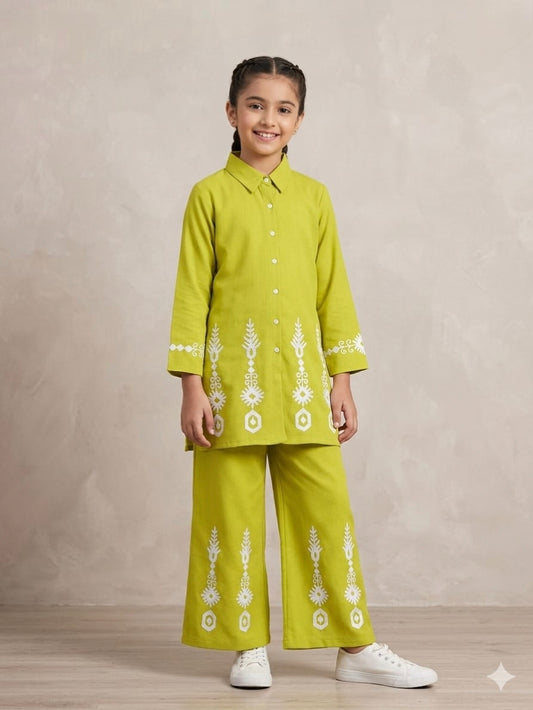 Girls Kurti Pants Set - Devikrupa Kidswear