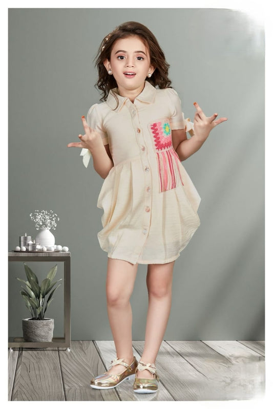 Girls Midi Dress - Devikrupa Kidswear
