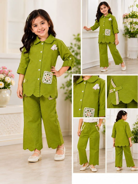 Girls Co-ord Set - Devikrupa Kidswear
