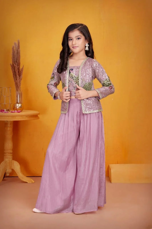 Girls Onion Nd Pink Colour