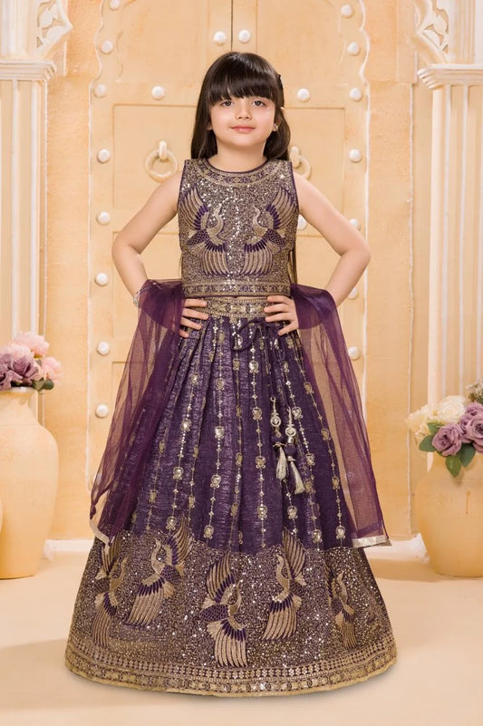 Girls Rama Colour Choli