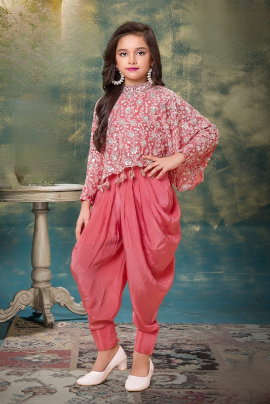 Girls Dhoti Set - Devikrupa Kidswear