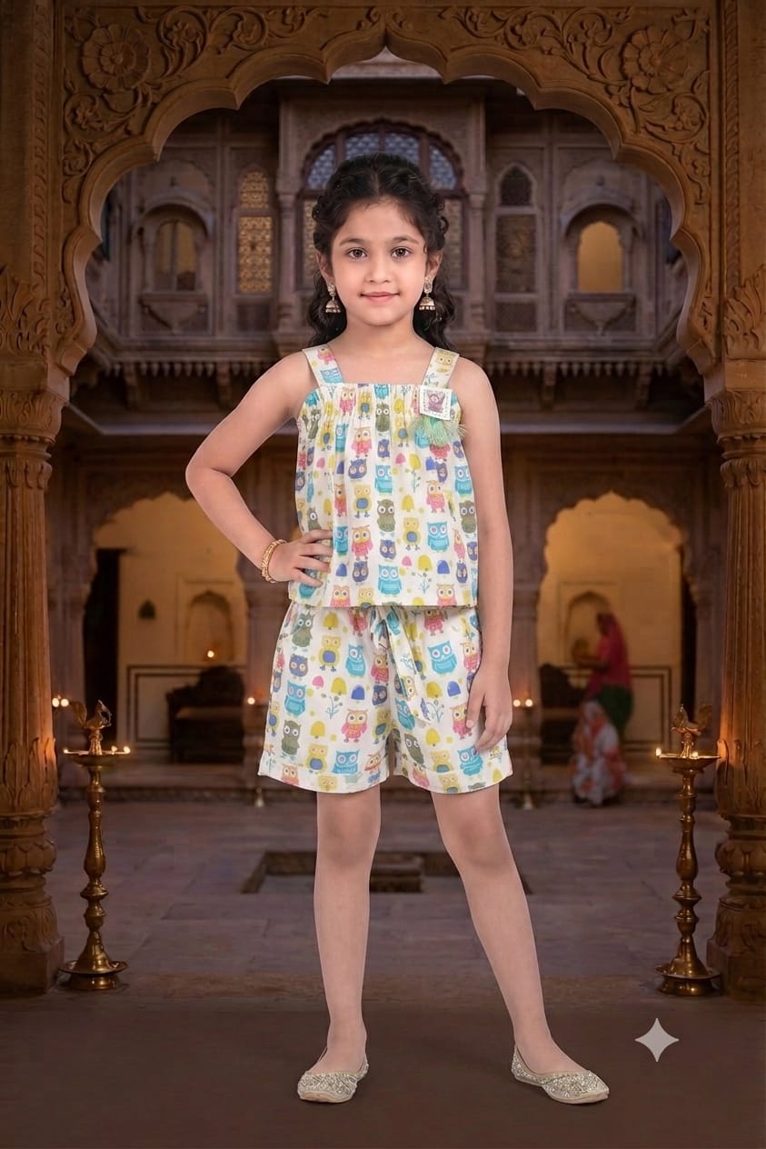 Girls Co-ord Set - Devikrupa Kidswear