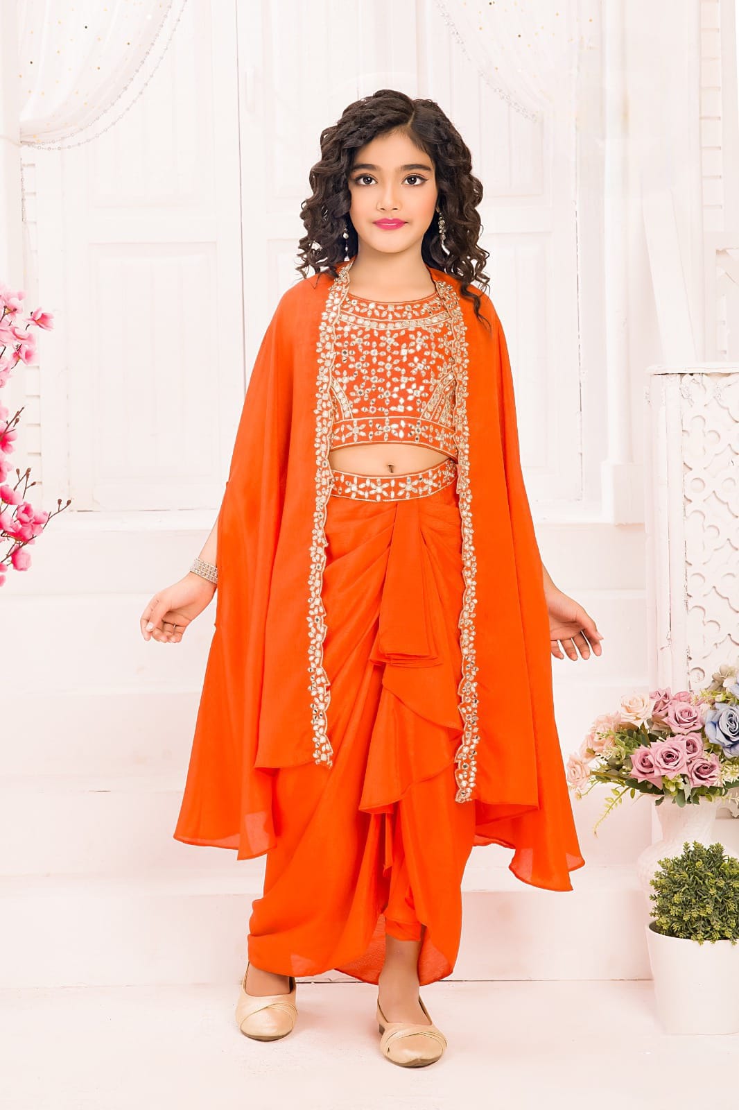 Girls Lungi Set - Devikrupa Kidswear