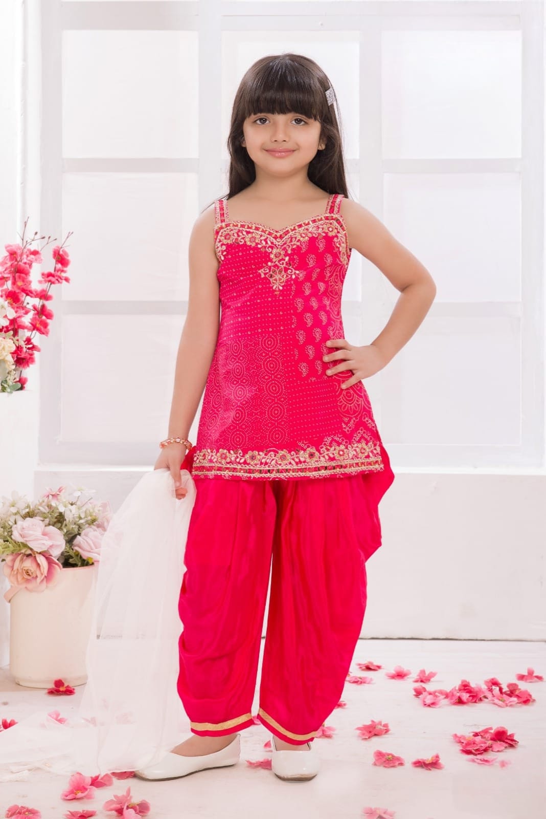 Girls Patiyala Set - Devikrupa Kidswear
