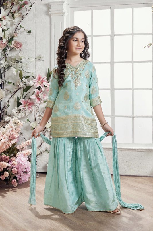 Girls Gharara - Devikrupa Kidswear