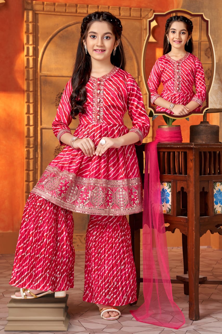 Girls Gharara - Devikrupa Kidswear