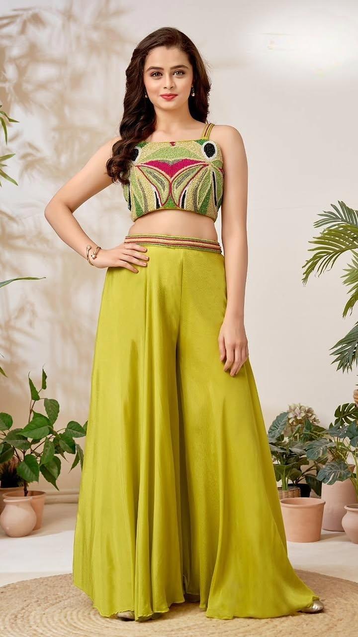 Girls Colour Palazo - Devikrupa Kidswear