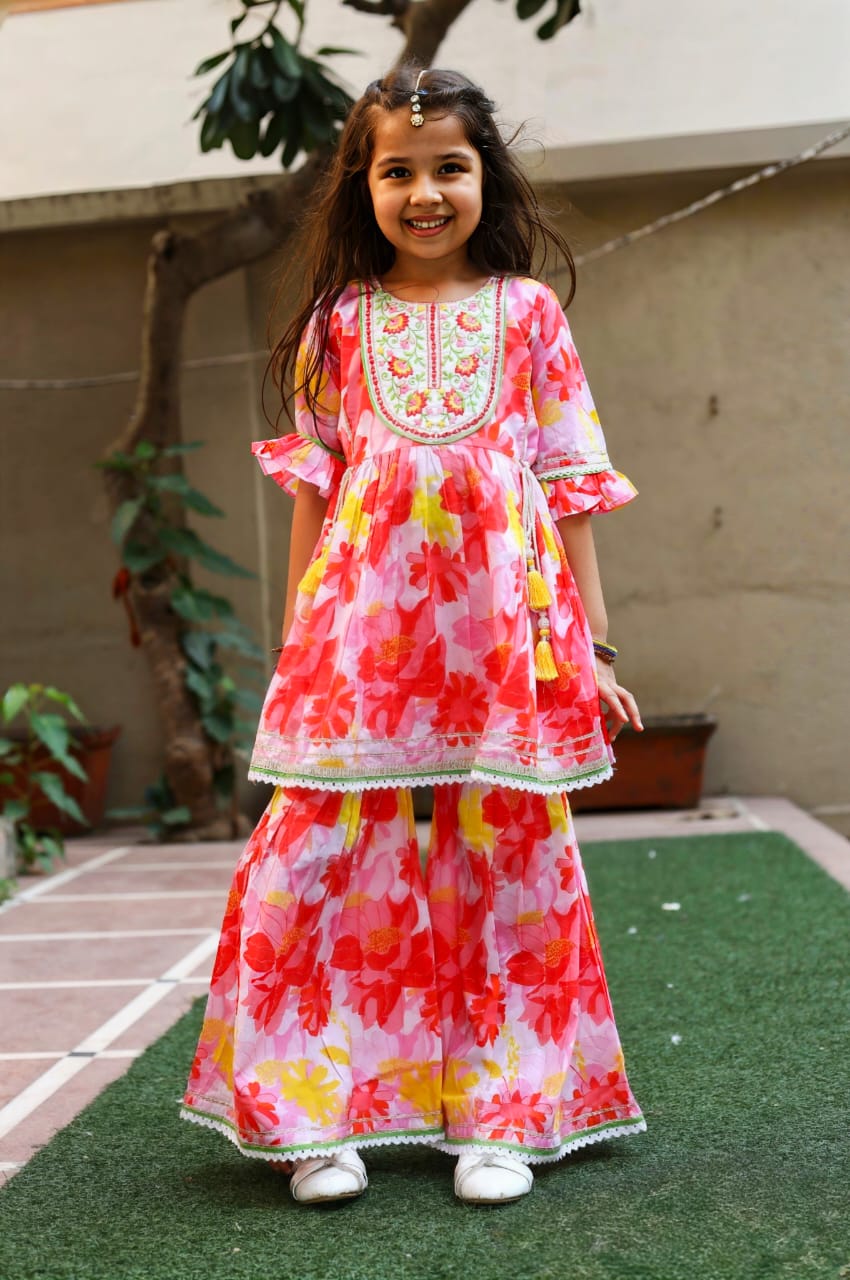 Girls Sharara - Devikrupa Kidswear