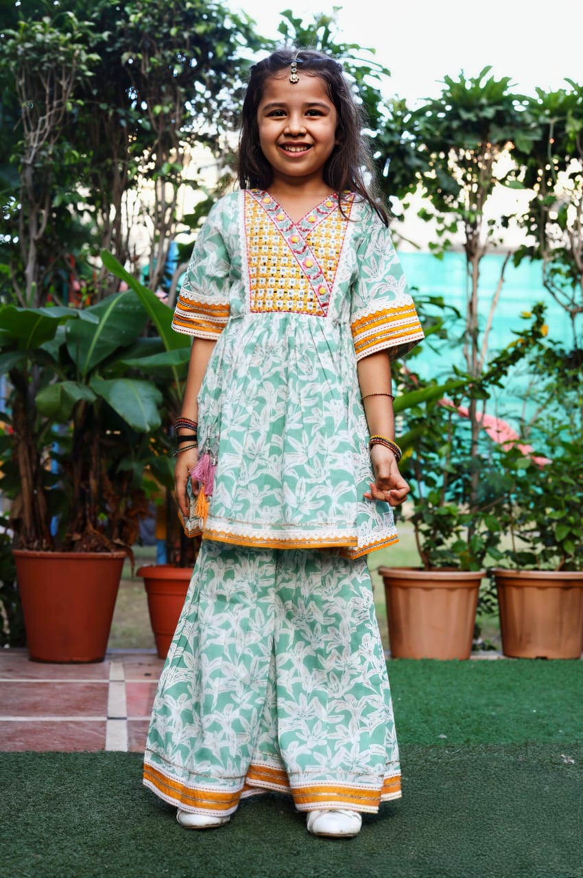 Girls Sharara - Devikrupa Kidswear