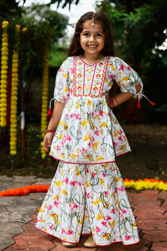 Girls Sharara - Devikrupa Kidswear