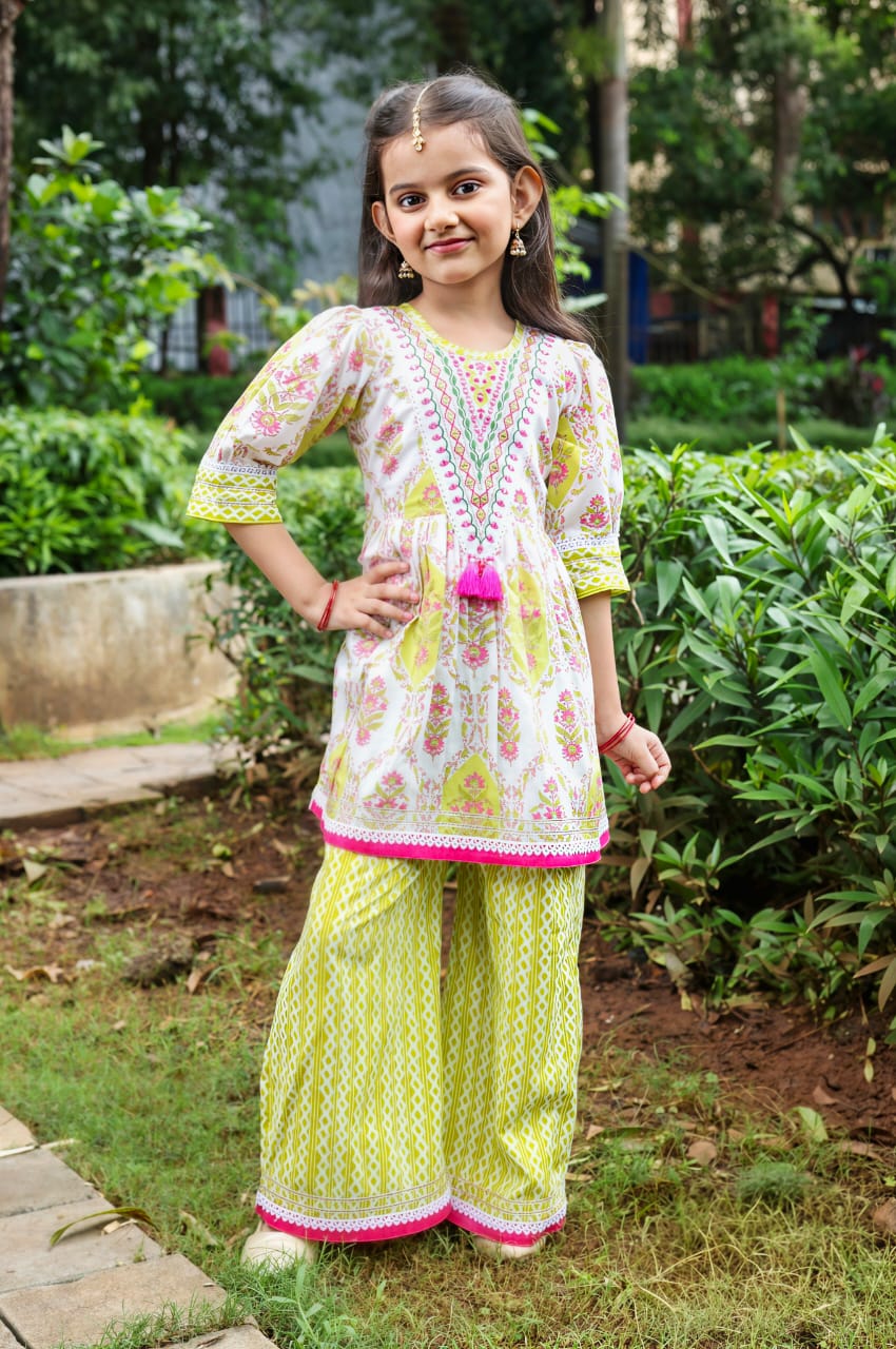 Girls Sharara - Devikrupa Kidswear