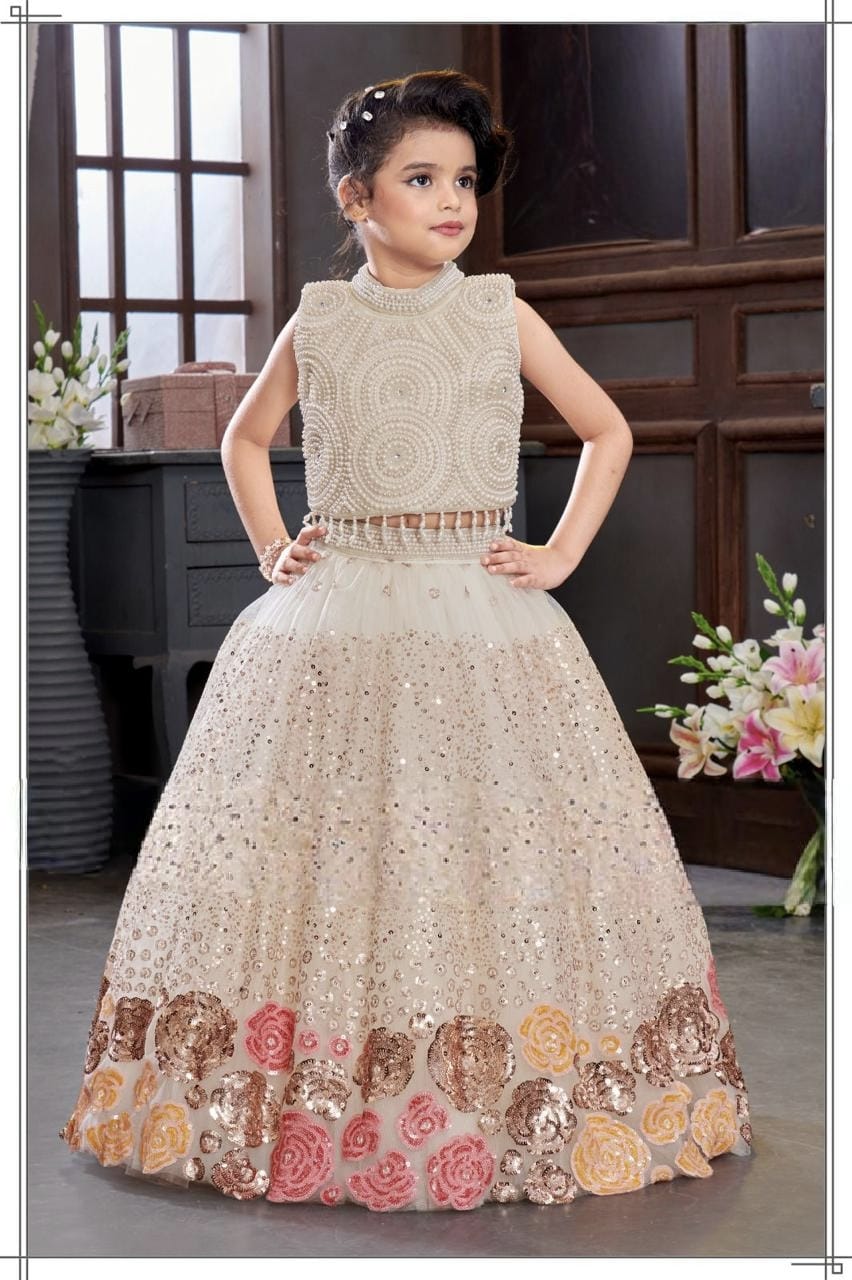 Girls Lehenga Skirt - Devikrupa Kidswear