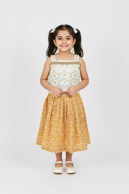 Girls Colour Palazo - Devikrupa Kidswear