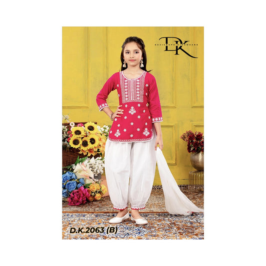 Girls Afghani Pants - Devikrupa Kidswear