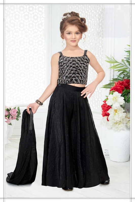 Girls Colour Palazo - Devikrupa Kidswear