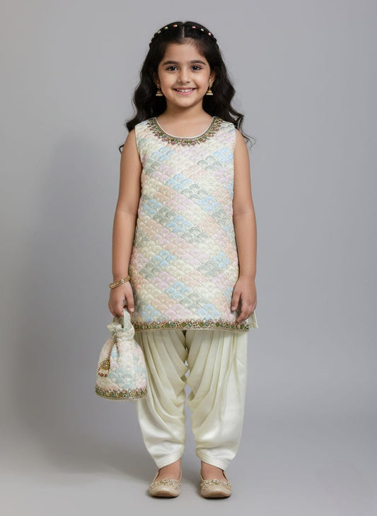 Girls Patiyala Set - Devikrupa Kidswear