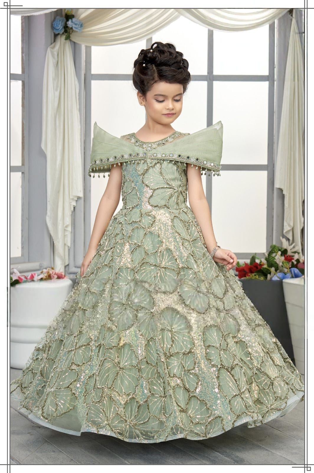 Girls Gown - Devikrupa Kidswear