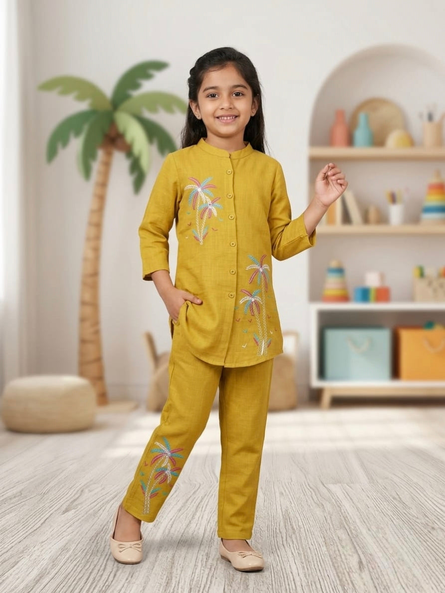 Girls Kurti Pants Set - Devikrupa Kidswear