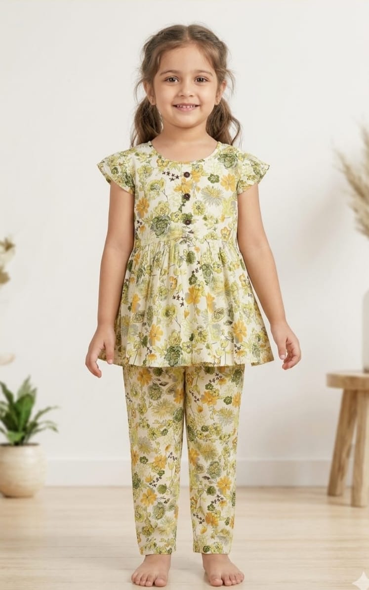 Girls Co-ord Set - Devikrupa Kidswear