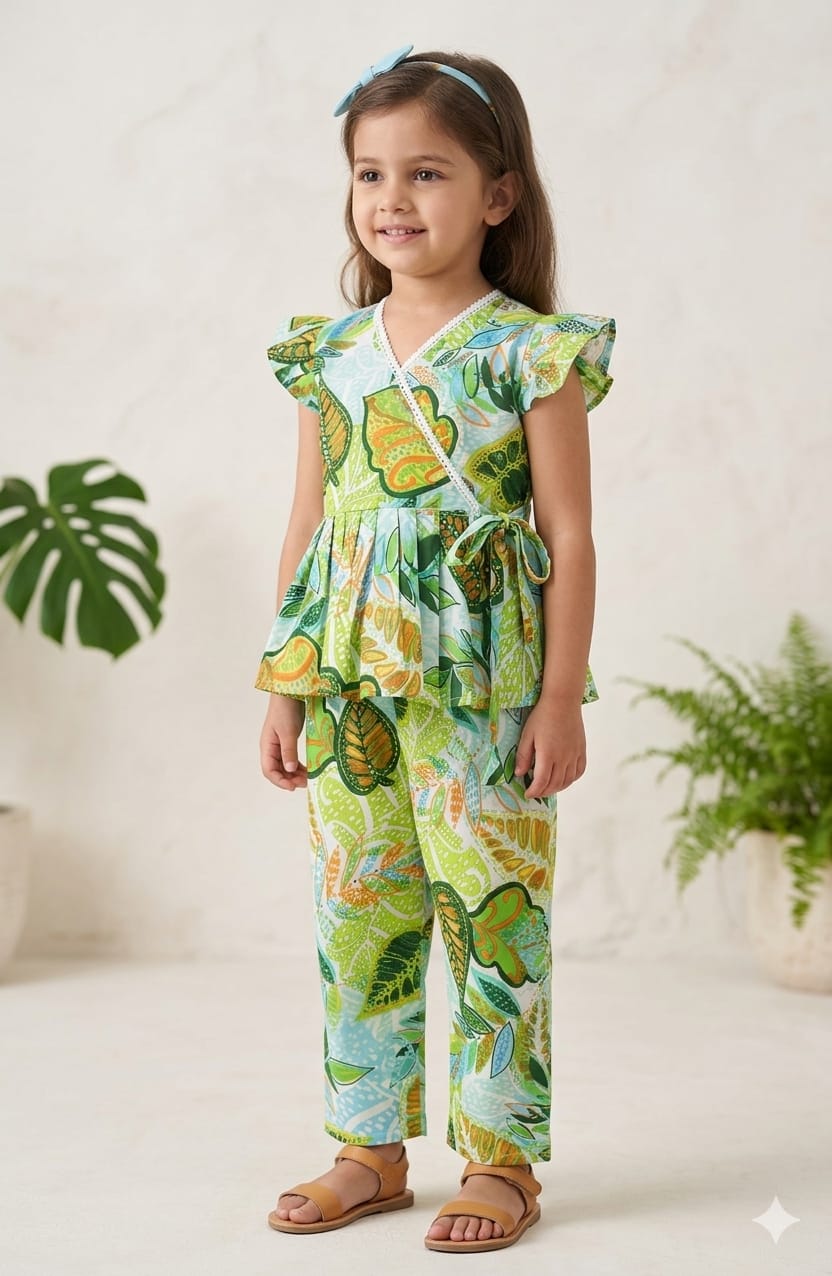 Girls Co-ord Set - Devikrupa Kidswear