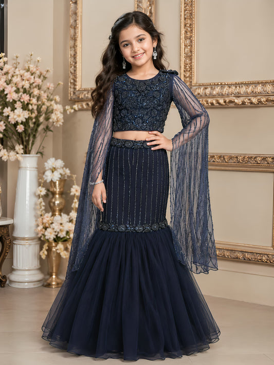 Girls Fish Cut Choli - Devikrupa Kidswear