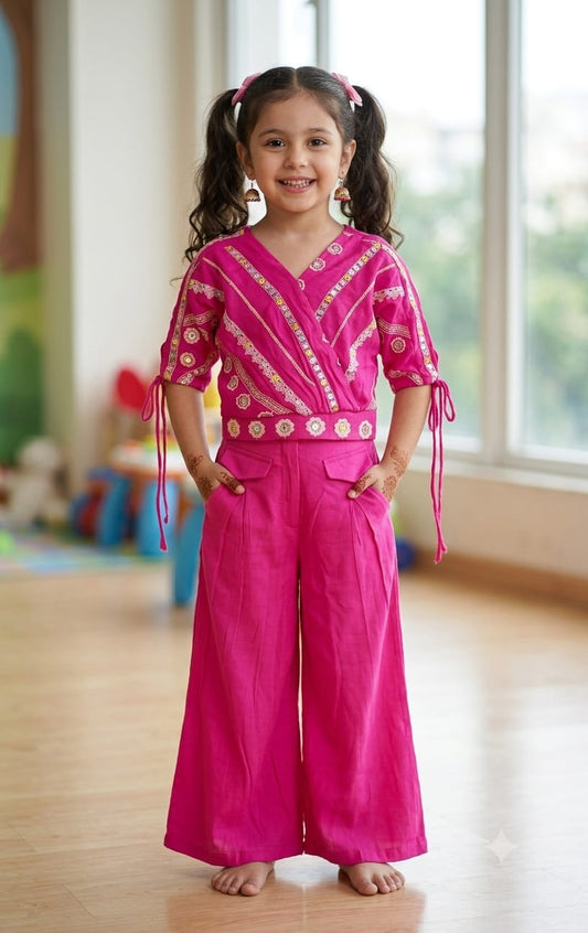Girls Co-ord Set - Devikrupa Kidswear