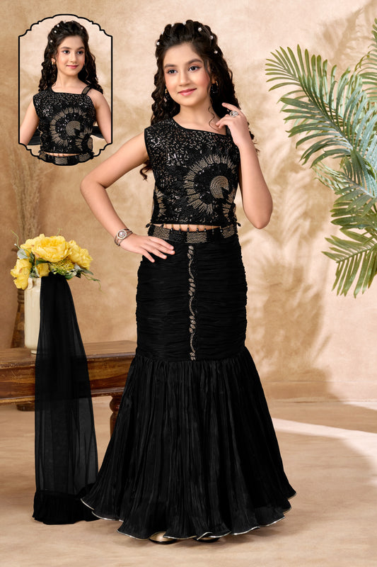 Girls Fish Cut Choli - Devikrupa Kidswear
