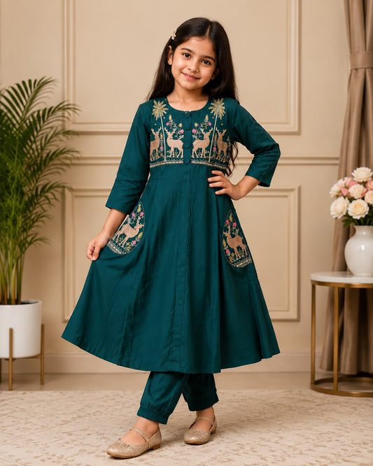 KURTI PLAZO DK 2503 A