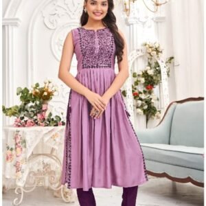 Girls kurti pant cotton fabric