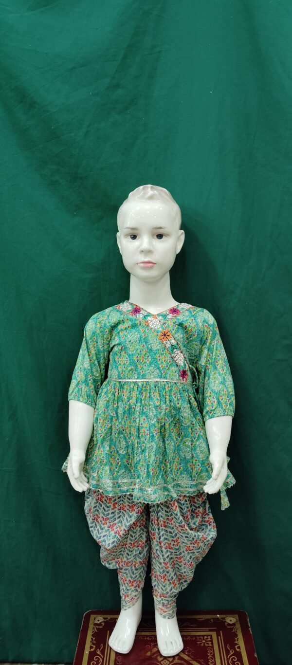Girls Dhoti Style Soft Cotton FabRic