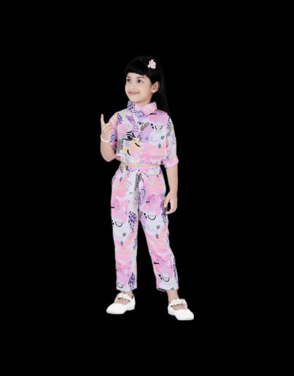 Girls Cord Set Rion Cotton Fabric