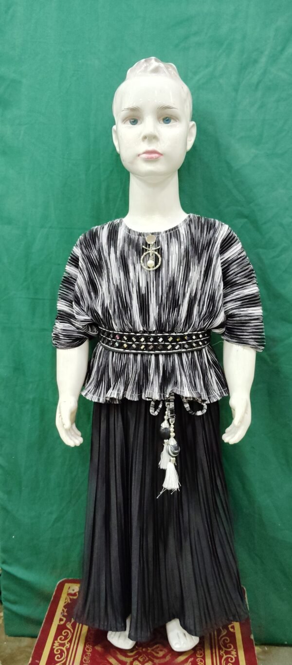 Girls Long Skirt Top Kaptan Wear Fabric