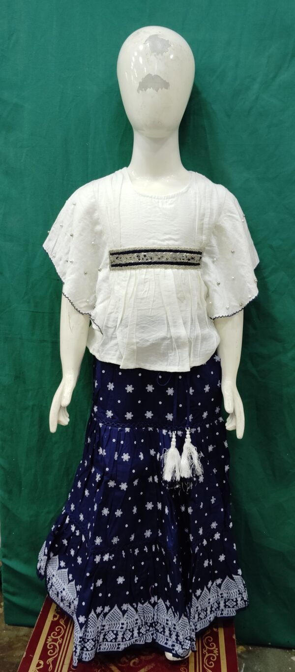 Girls Skirt Top Cotton Fabric