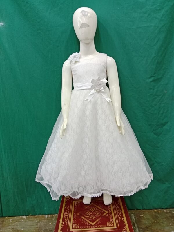 GirLs One Pieces Gown SOft Net Fabric