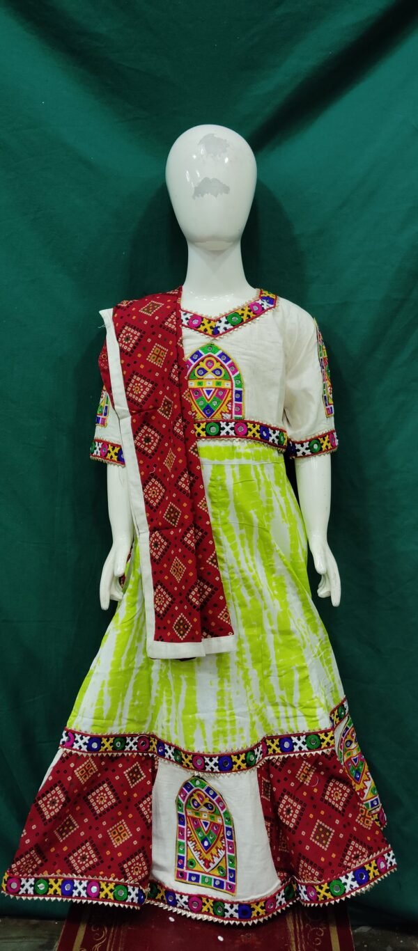 Girl Choli Cotton Fabric Navratri Look