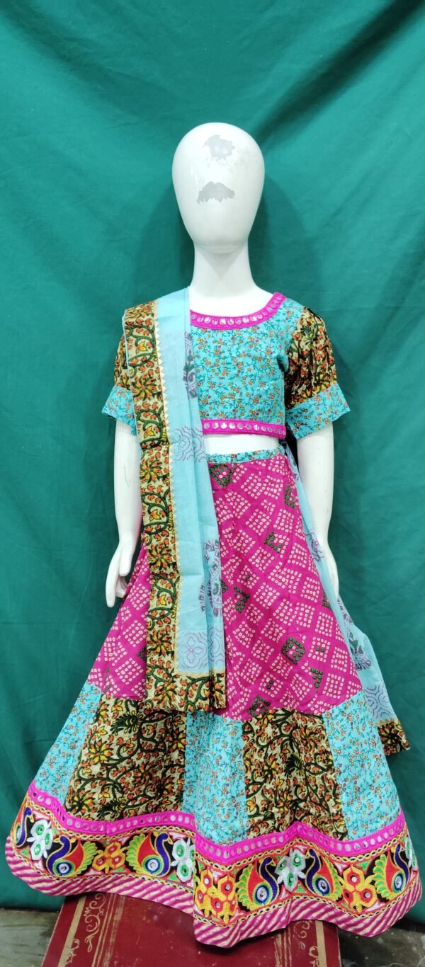 Girl Choli CoTTonS Fabric Navratri Look
