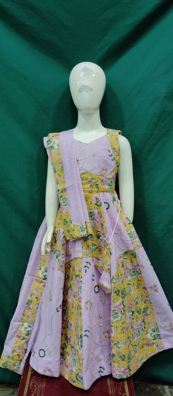 GirlS Choli Cotton Fabric Navratri LoOk