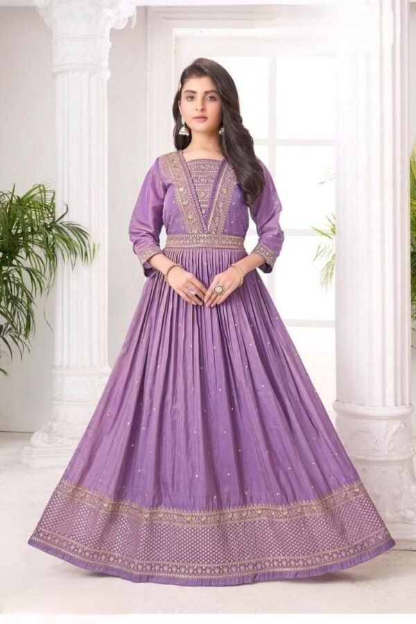 Bimbi Purple Gown