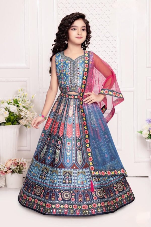 Blue Choli