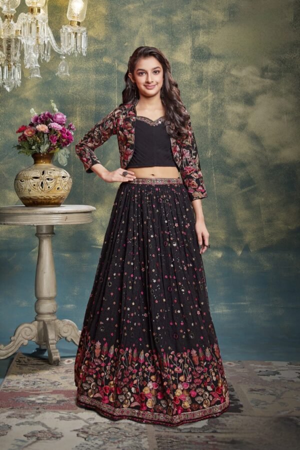 Black Colours Choli Koti