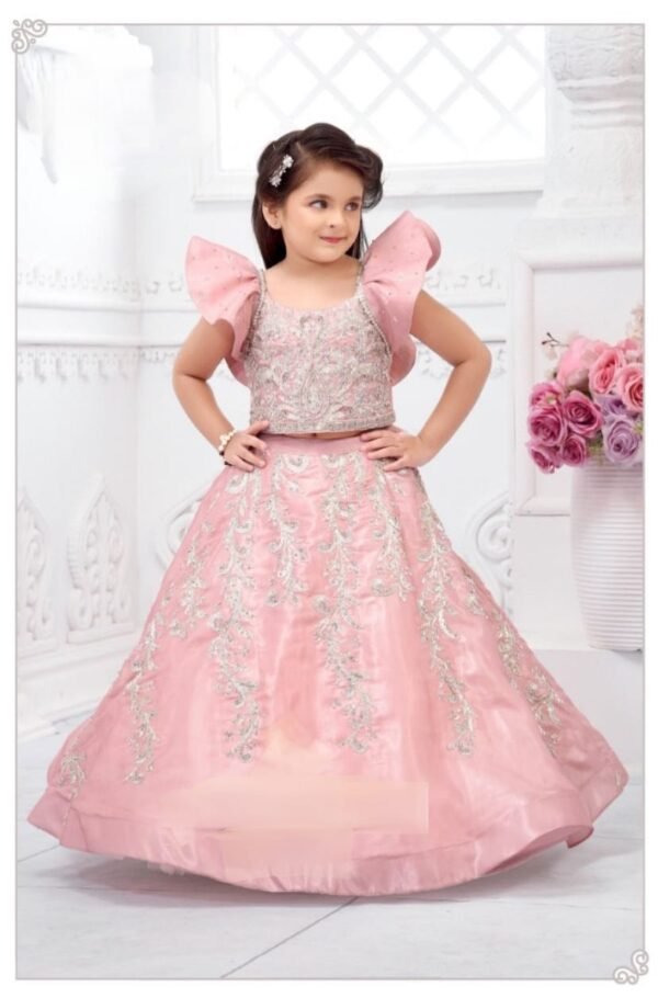 Peach Colour Frock Line