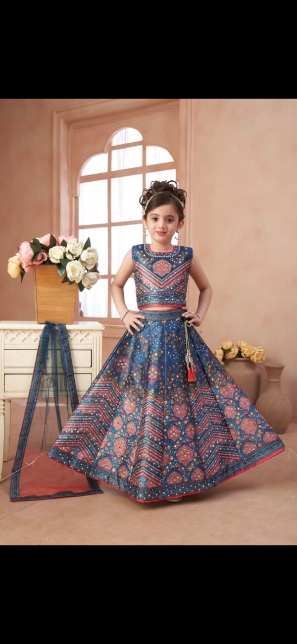 Girl Blue Colour Koti