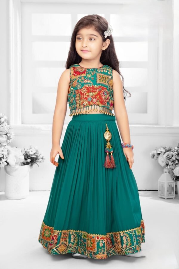 Girls Firozi Colour Choli