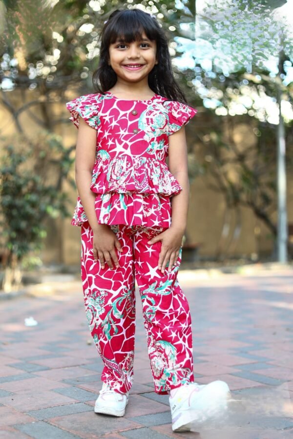 Girls Cotton Plazo